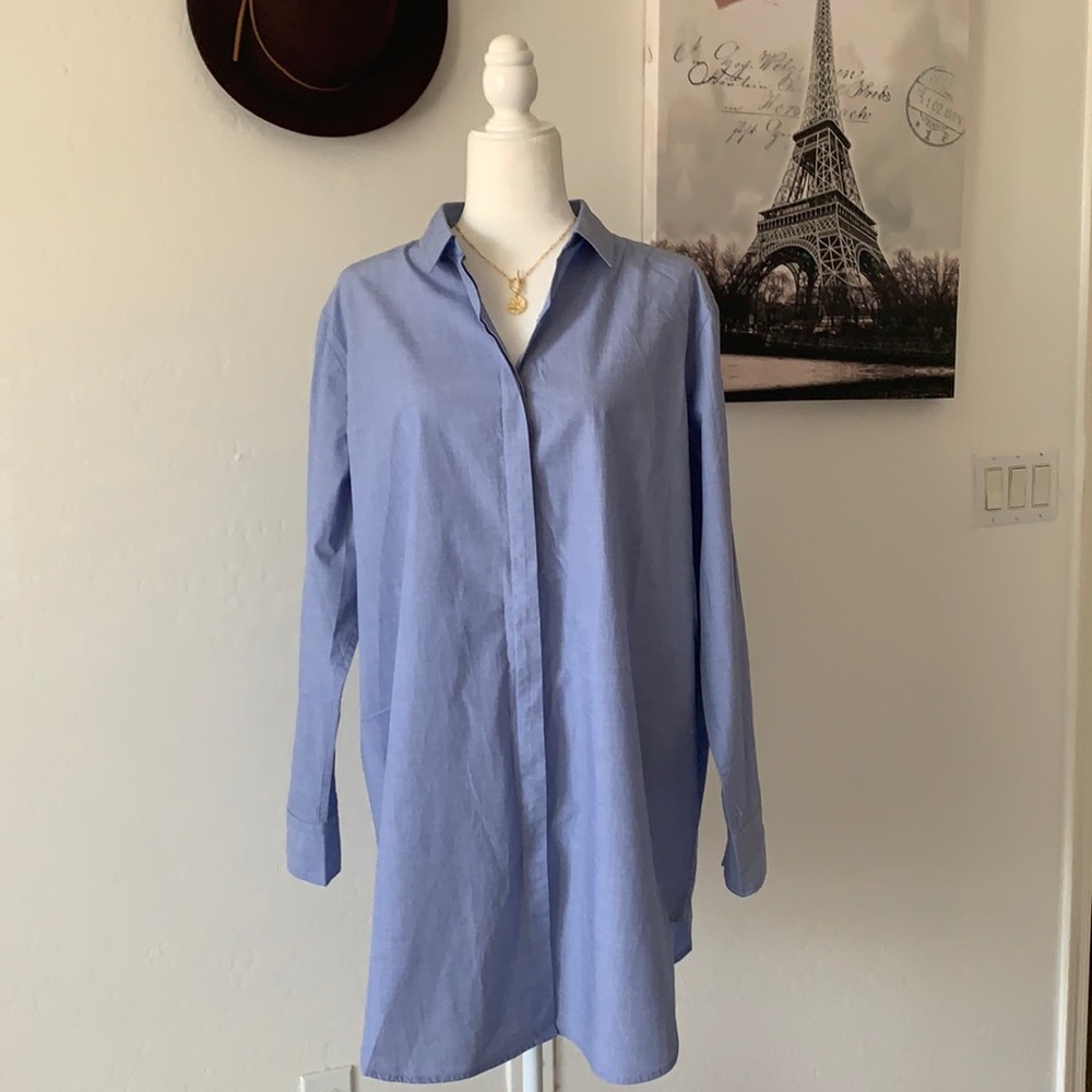 Boden Blue Button Down Shirt 16R
